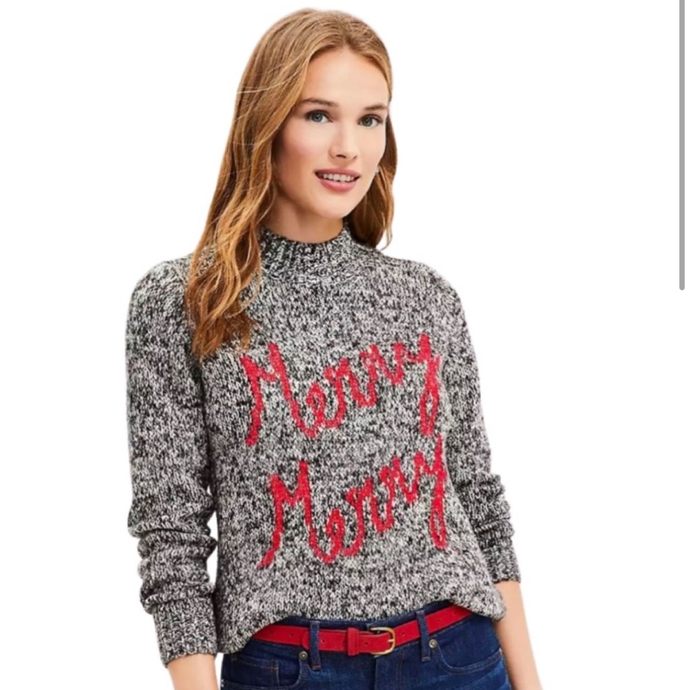 Merry Merry sweater from Loft, size M
